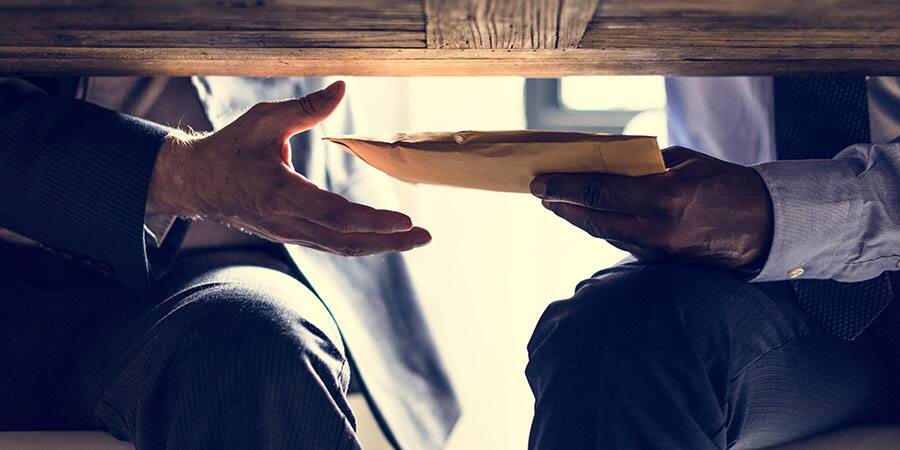 ビジネス不正のイメージ