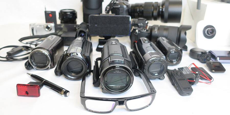 MJリサーチの充実した撮影機材